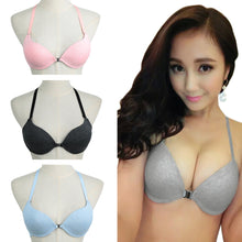 34 Cup Sexy Women Bra Front Closure Y-Line Adjustable Straps Padded Push Up Bra Brassiere Underwear Women Soutien Gorge SM6