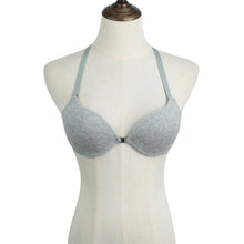 34 Cup Sexy Women Bra Front Closure Y-Line Adjustable Straps Padded Push Up Bra Brassiere Underwear Women Soutien Gorge SM6