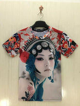 3D Print Men's T-shirt Summer Short Sleeve Men T Shirt Fashion Creative Chinese Opera Character Print Male Top Tees 71177 SM6