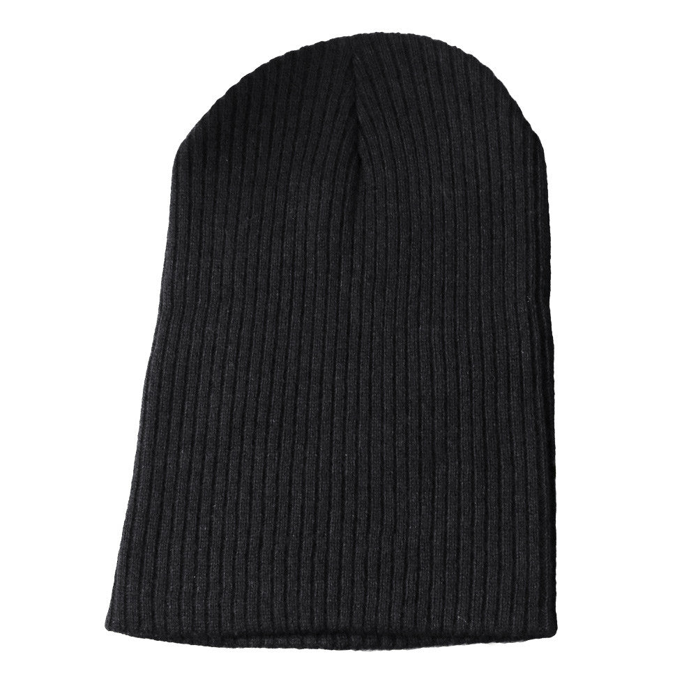 And Men Women Plain Beanie Knitted Hat Warm Cap Solid Color Hip-pop Slouchy Skull Hat SM6
