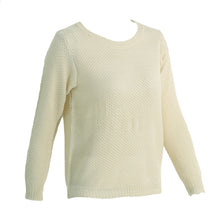 Women Knitted Jumper Solid Ribbed Design O Neck Tricot Woman Casual Sweater Beige Pull Sweter Mujer SM6