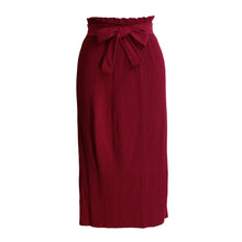 Women Skirts High Waist Pleated Long Skirt Ladies Casual Beach Maxi Skirts Saia Faldas With Belt SM6