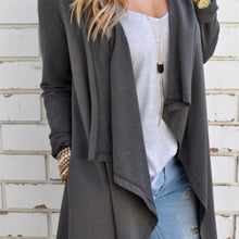 Women Long Sleeve Knitted Cardigan Loose Sweater Outwear Jacket Coat Sweater Tops Trench SM6