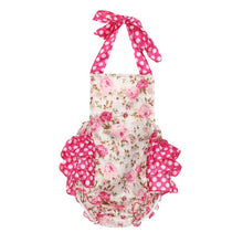 Baby Toddler Girls Halter Tutu Lace Ruffles Backless Romper Birthday Dress Jumpsuit LY5 SM6