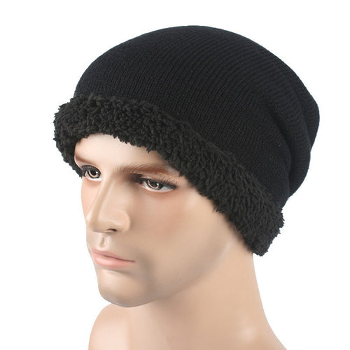 Brand Beanies Knitted Warm Hat Skullies Bonnet Hats For Men Women Beanie Fur Baggy Wool Caps SM6