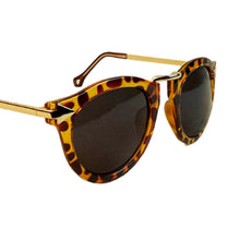 Brand Designer Trend Leopard Sunglasses For Women Men Round Retro Sun Glasses SM6