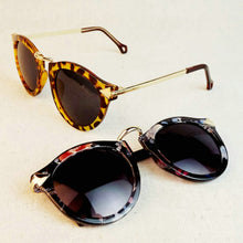 Brand Designer Trend Leopard Sunglasses For Women Men Round Retro Sun Glasses SM6