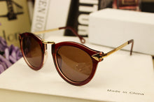 Brand Designer Trend Leopard Sunglasses For Women Men Round Retro Sun Glasses SM6