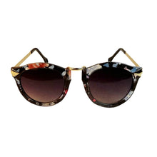 Brand Designer Trend Leopard Sunglasses For Women Men Round Retro Sun Glasses SM6
