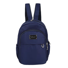 Women's Small Backpack Girls Solid Color Zipper Bolsa Feminina Casual Student Mini Schoolbag Travel Bag SM6