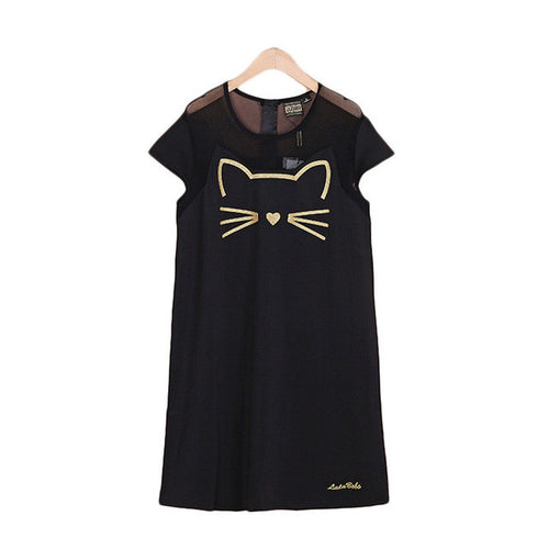 Brand New Vestidos Plus Size Straight Knee-Length Dress Brief Short Sleeve O-neck Women Dresses With Zipper 71065 SM6