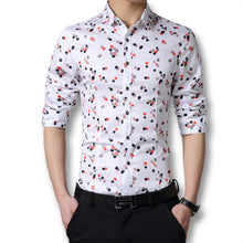 Camisa Masculina Chemise Homme Men Casual Slim Fit Large Size Long Sleeved Turn Down Collar Shirts Hombre SM6