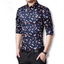 Camisa Masculina Chemise Homme Men Casual Slim Fit Large Size Long Sleeved Turn Down Collar Shirts Hombre SM6