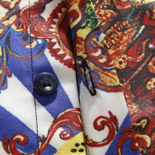 Camisa Masculina Tuxedo Shirts Men's Casual Slim Fit Long Sleeved Large Size Turn Down Collar Printing Shirts SM6