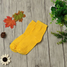 Candy Color Harajuku Meias Socks Women Men Solid Breathable Stretchy Casual Ladies Sock Calcetines  SM6