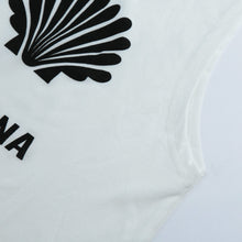 Casual Cropped Women Tops Ultrashort Tank Top Women Seashells Print O Neck Sleeveless Vest Tee Shirt Blusas SM6