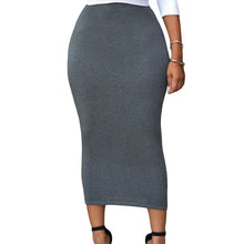 Casual  Long  Skirt Black High Waist Long Tight Maxi Skirts For Maxi Pencil Long Skirt High Waist SM6
