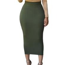 Casual  Long  Skirt Black High Waist Long Tight Maxi Skirts For Maxi Pencil Long Skirt High Waist SM6