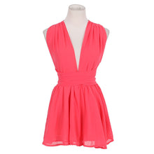 Celebrity Style Women's Overalls Deep V Neck Chiffon Jumpsuits Playsuits Boot Cut Women's Jumpers LY3 SM6