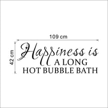 Characters "Happiness" Wall Sticker Living Room Removable wall stickers home decor decoracion vinyl Black 42*109CM SM6