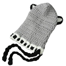 Coif 3D Ears Animal Knitted Caps Fox Headwear Kids Boy Girl Hats Children Warm Knitted Hooded Scarf Hat Kids Gifts SM6