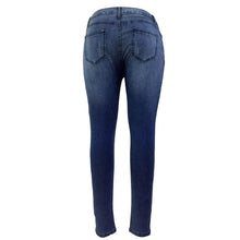 Cotton Dark Sandblast Wash Ripped Jeans For Low Waist Skinny Jeans With Holes Ripped Pencil Denim Pants Wo SM6