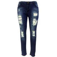 Cotton Dark Sandblast Wash Ripped Jeans For Low Waist Skinny Jeans With Holes Ripped Pencil Denim Pants Wo SM6