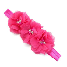 Cute Baby Girl Elastic Headbands Chiffon Flower Hair Accessory For Children Girls Hairbands Headwear Hair Accessories YL SM6