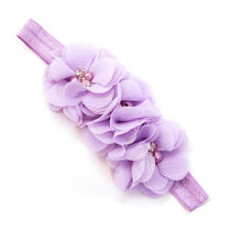 Cute Baby Girl Elastic Headbands Chiffon Flower Hair Accessory For Children Girls Hairbands Headwear Hair Accessories YL SM6