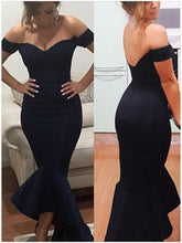 Elegant Long Party Dresses Nary Blue Gown Off Shoulder Sexy Long Dress Party Evening Elegant Bodycon Mermaid Dress SM6