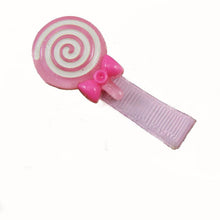 2016 Fashion Acrylic Hairpin Cute Lollipop Hair Clips Baby Girl Hairpins Children Hair Accessories #3546 SM6