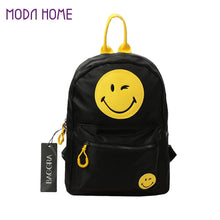 Canvas Smiley School Bag Backpack Casual Children Smile School Bags For Teenagers Womens Travel Bag Kids Mochila SM6