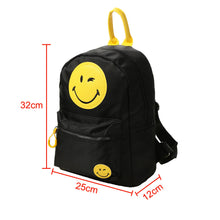 Canvas Smiley School Bag Backpack Casual Children Smile School Bags For Teenagers Womens Travel Bag Kids Mochila SM6