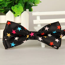 2016 Fashion Men's Bow Tie Polyester Five Star &leopard Bow Tie Wedding Party Butterfly Ties #1536 SM6
