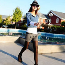 Shorts Femininos Solid Slim Casual Woolen Plus Size Warm Women Shorts SM6