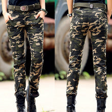 Fashion Skinny Casual Military Women Pants Camouflage Slim Overalls Army Skinny Pencil pants SM6