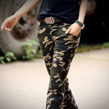 Fashion Skinny Casual Military Women Pants Camouflage Slim Overalls Army Skinny Pencil pants SM6