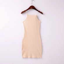 Fashion Style Women Bodycon American App Slim Sleeveless Casual Straps Dresses 5 Color SM6