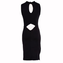 Fashion Lady Sleeveless Bodycon Bandage Dress Elastic Party Night Club Wear Dress XL SM6