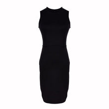 Fashion Lady Sleeveless Bodycon Bandage Dress Elastic Party Night Club Wear Dress XL SM6