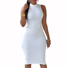 Fashion Lady Sleeveless Bodycon Bandage Dress Elastic Party Night Club Wear Dress XL SM6