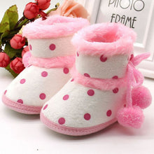 Boots Soft Bottom Baby Girloccasin Warm Boots Non-slip Booties 0-18Months SM6