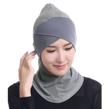 Women Lace Muslim Hijab Solid Stretch Net Cross Modal Trim Islamic Turban Head Cover Islam Wrap Hijab Caps SM6