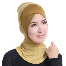 Women Lace Muslim Hijab Solid Stretch Net Cross Modal Trim Islamic Turban Head Cover Islam Wrap Hijab Caps SM6