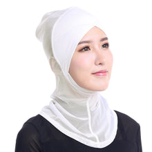Women Lace Muslim Hijab Solid Stretch Net Cross Modal Trim Islamic Turban Head Cover Islam Wrap Hijab Caps SM6