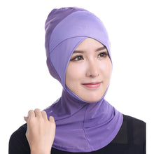 Women Lace Muslim Hijab Solid Stretch Net Cross Modal Trim Islamic Turban Head Cover Islam Wrap Hijab Caps SM6