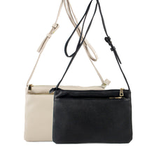 Women Shoulder Bags PU Leather Solid Zipper Fastening Messenger Bag BlackApricot Simple Basic Mobile Phone Bag SM6