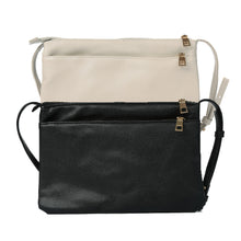 Women Shoulder Bags PU Leather Solid Zipper Fastening Messenger Bag BlackApricot Simple Basic Mobile Phone Bag SM6