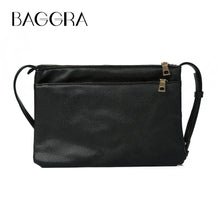 Women Shoulder Bags PU Leather Solid Zipper Fastening Messenger Bag BlackApricot Simple Basic Mobile Phone Bag SM6