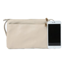 Women Shoulder Bags PU Leather Solid Zipper Fastening Messenger Bag BlackApricot Simple Basic Mobile Phone Bag SM6